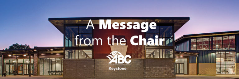 A Message from the ABC Keystone Chair of the Board