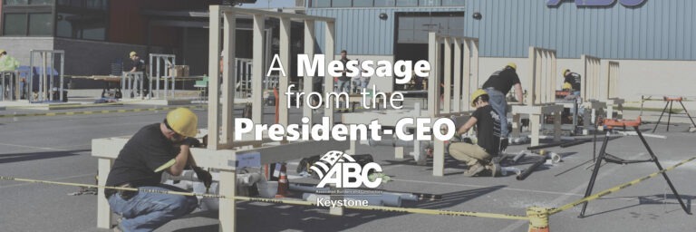 President Message ABC Keystone