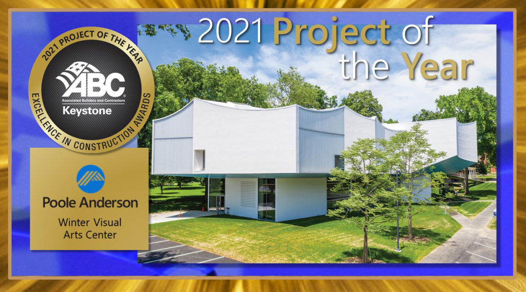 ABC Keystone Project of the Year 2021 - Poole Anderson Construction LLC